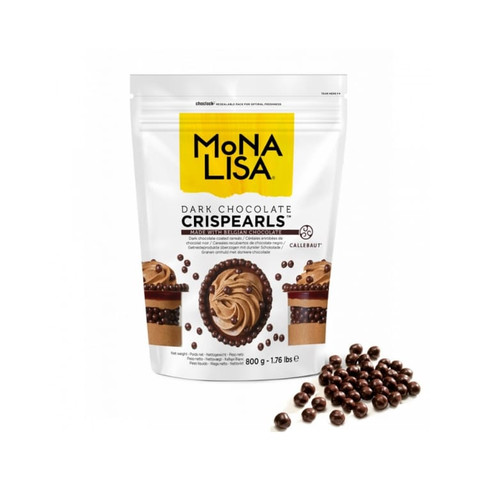 Хрустящие жемчужины шоколадные Crispearls Mona Lisa Callebaut 100 гр