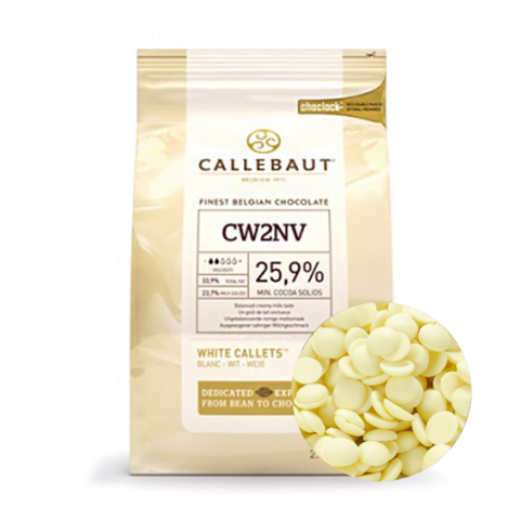 Шоколад белый Barry Callebaut 25.9% 2.5кг