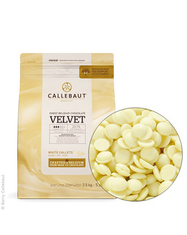 Шоколад белый Callebaut Velvet 32%, 2.5кг, изображение 1