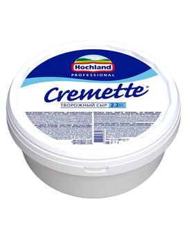 Сыр творожный Креметте Cremette Professional 65% жирн 2,2 кг, изображение 1