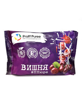 Пюре замороженное Вишня, Proff Puree, 250гр, изображение 1