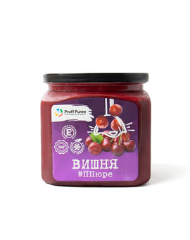 Пюре замороженное Вишня, Proff Puree, 500гр, изображение 1