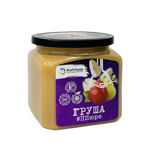 Пюре замороженное Груша, Proff Puree, 500гр