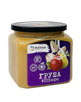 Пюре замороженное Груша, Proff Puree, 500гр, изображение 1