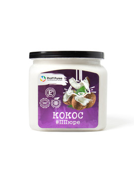 Пюре замороженное Кокос, Proff Puree, 500гр, изображение 1