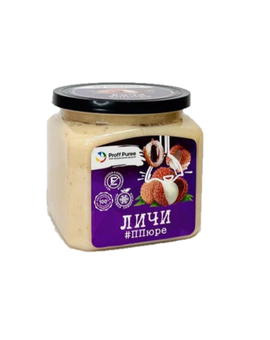 Пюре замороженное Личи, Proff Puree, 500гр, изображение 1