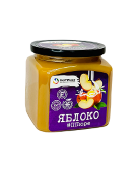 Пюре замороженное Яблоко, Proff Puree, 500гр, изображение 1