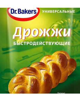 Дрожжи Dr.Bakers 7гр, изображение 1