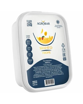 Пюре Манго АГРОБАР 250гр, изображение 1