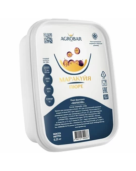 Пюре Маракуйя АГРОБАР 250гр, изображение 1