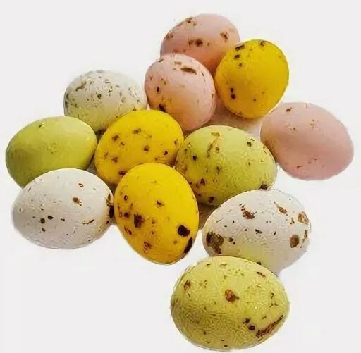 Украшение шоколадное ЯЙЦО ПЕРЕПЕЛИНОЕ 100гр , Турция.