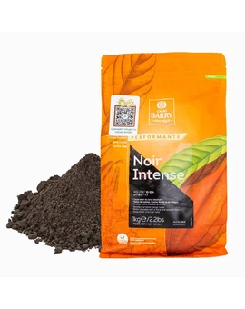 Какао порошок черный Noir Intense 10-12% Cacao Barry 100 гр, изображение 1
