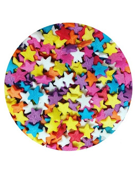 Звезды разноцветные 50гр, изображение 1