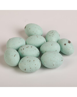 Драже Яйца бирюзовые матовые в крапинку 50гр, изображение 1