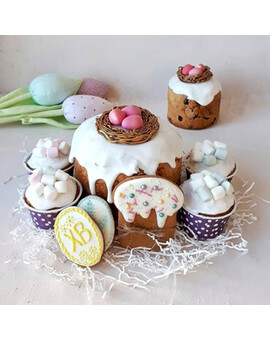 Драже Яйца желтые матовые в крапинку 50 гр, изображение 2