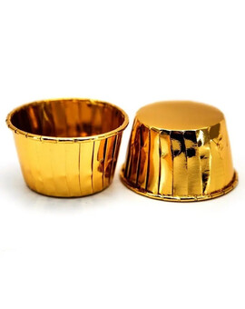 Форма Маффин с ламинацией 50х40 золото 50 шт, изображение 1