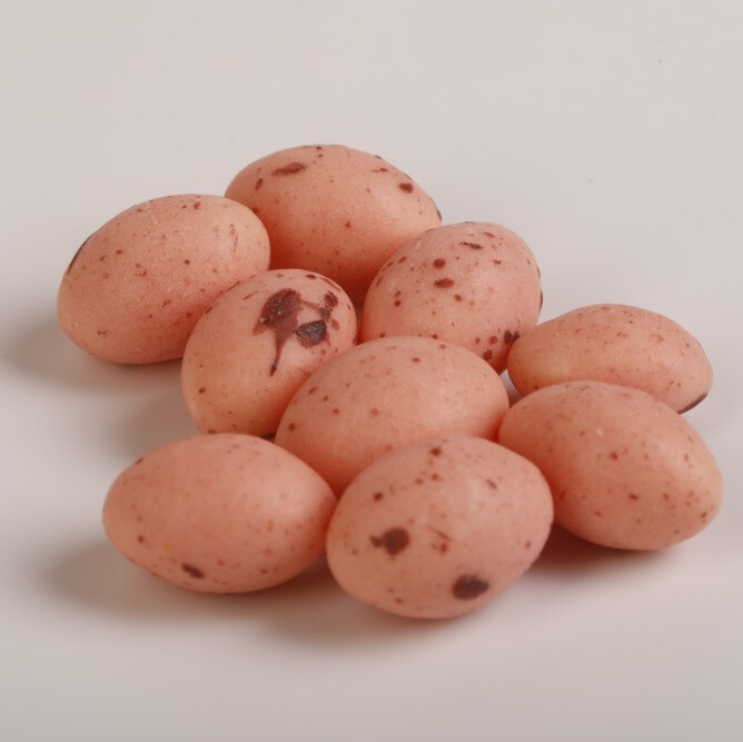 Драже Яйца пудровые матовые в крапинку 50 гр