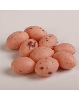 Драже Яйца пудровые матовые в крапинку 50 гр, изображение 1