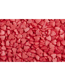 Посыпка Сердечки красные 50гр, изображение 1