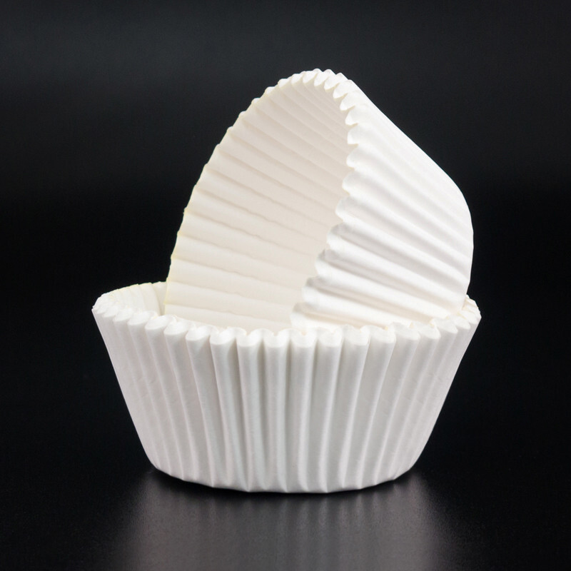 Капсулы бумажные белые 50х40, 100 шт