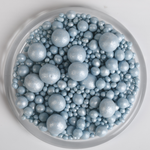 Драже рисовое в глазури Голубой микс 50 гр