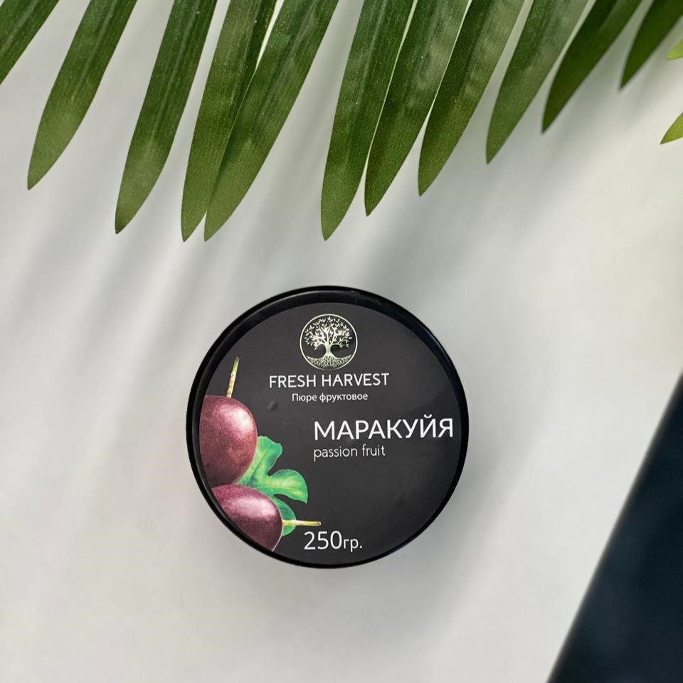 Пюре замороженное Маракуйя, Fresh Harvest, 0,25кг